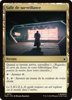 Salle de surveillance