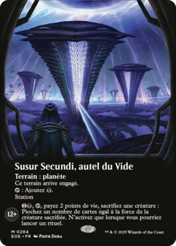 Susur Secundi, autel du Vide