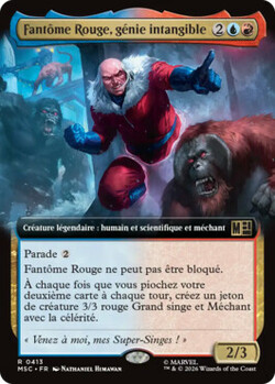 Fantôme Rouge, génie intangible