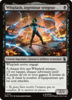 Whiplash, ingénieur vengeur