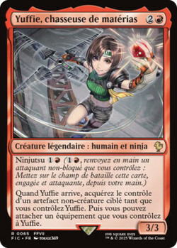Yuffie, chasseuse de matérias
