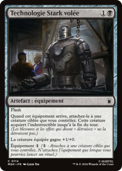 Technologie Stark volée