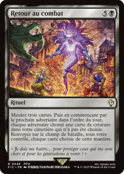 Retour au combat