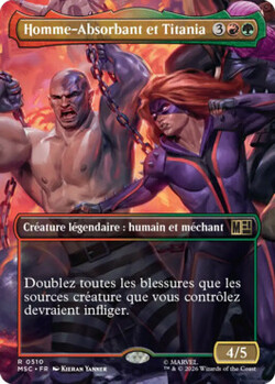 Homme-Absorbant et Titania