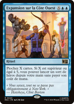 Expansion sur la Côte Ouest