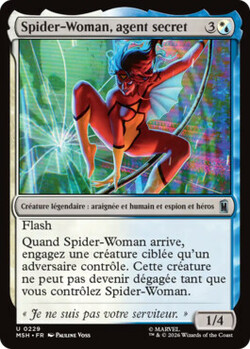 Spider-Woman, agent secret