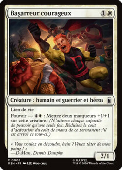 Bagarreur courageux