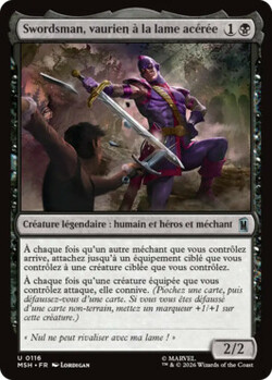 Swordsman, vaurien à la lame acérée
