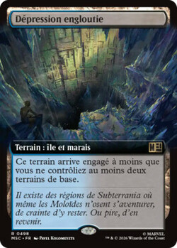 Dépression engloutie