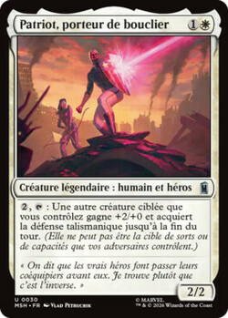 Patriot, porteur de bouclier