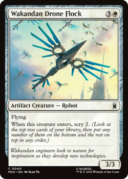 Wakandan Drone Flock
