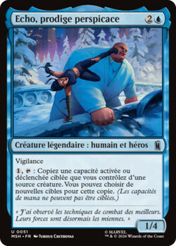 Echo, prodige perspicace