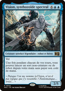 Vision, synthozoïde spectral