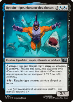 Requin-tigre, chasseur des abysses