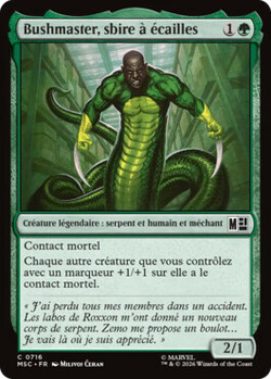 Bushmaster, sbire à écailles