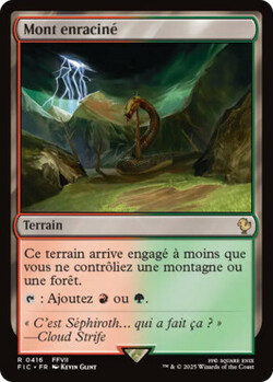 Mont enraciné