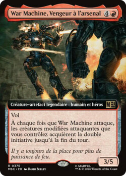War Machine, Vengeur à l'arsenal