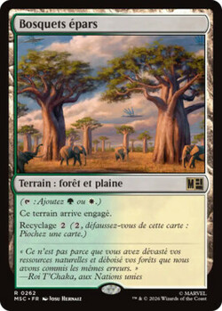 Bosquets épars