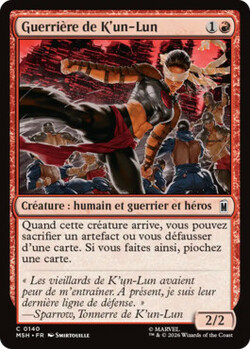 Guerrière de K'un-Lun
