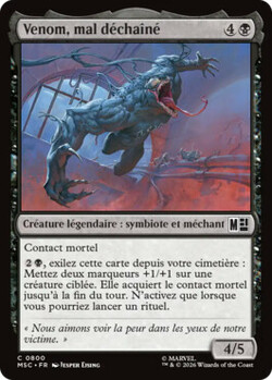 Venom, mal déchaîné