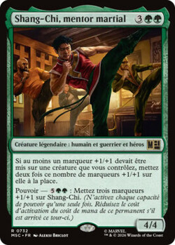 Shang-Chi, mentor martial