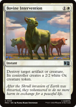 Bovine Intervention