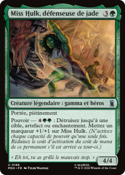 Miss Hulk, défenseuse de jade