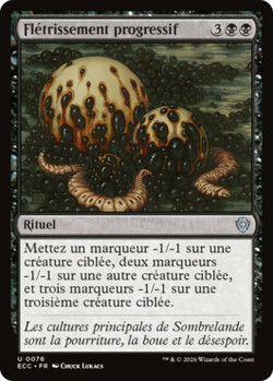 Flétrissement progressif