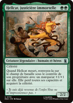 Hellcat, justicière immortelle