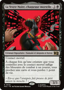 La Veuve Noire, chasseuse mortelle