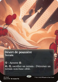 Désert de poussière