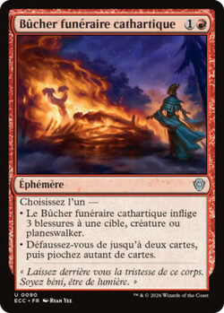 Bûcher funéraire cathartique