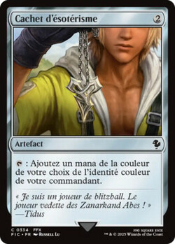 Cachet d'ésotérisme