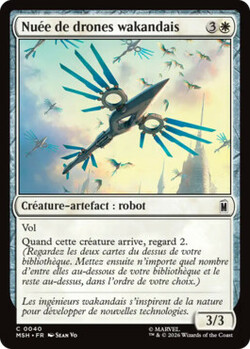 Nuée de drones wakandais