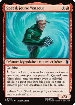 Speed, jeune Vengeur