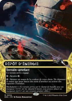 Dépôt d'énergie
