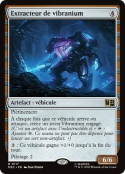 Extracteur de vibranium