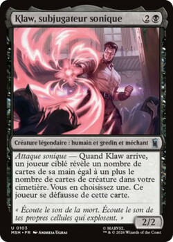 Klaw, subjugateur sonique