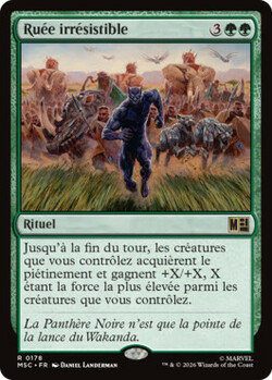 Ruée irrésistible