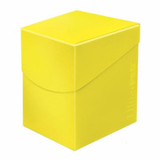 Deck Box Pro Lemon Yellow 100+ -Eclipse Series-