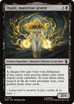 Opale, maîtresse sévère