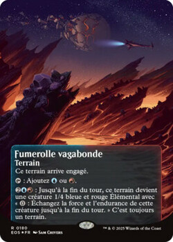 Fumerolle vagabonde