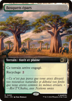 Bosquets épars
