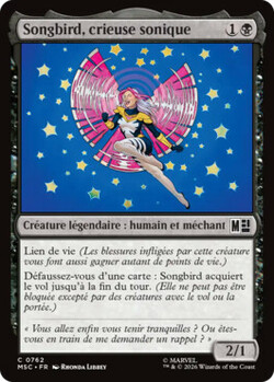 Songbird, crieuse sonique