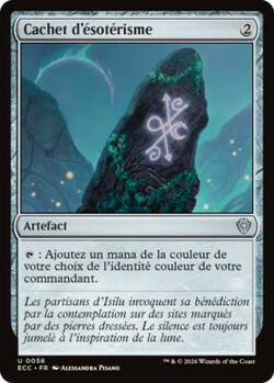 Cachet d’ésotérisme