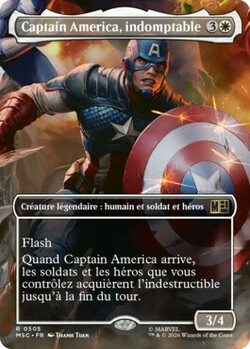 Captain America, indomptable
