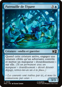 Patrouille de l'épave