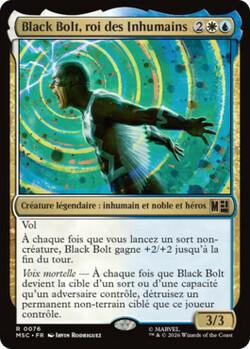 Black Bolt, roi des Inhumains