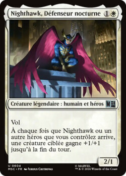 Nighthawk, Défenseur nocturne