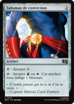 Talisman de conviction